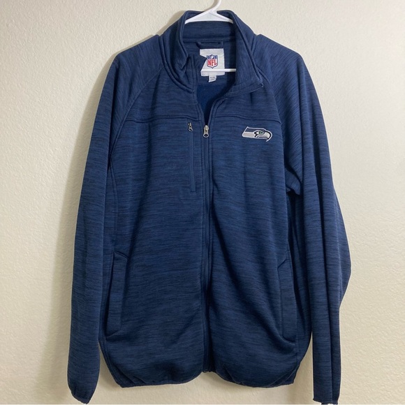 NFL Seahawks Jacket - Navy Blue - Size XL - Picture 2 of 11